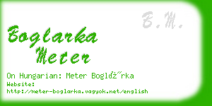 boglarka meter business card